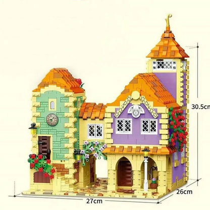 MOYU MOC Building Block Set: Street Expert City Holiday Hotel, Model 82001