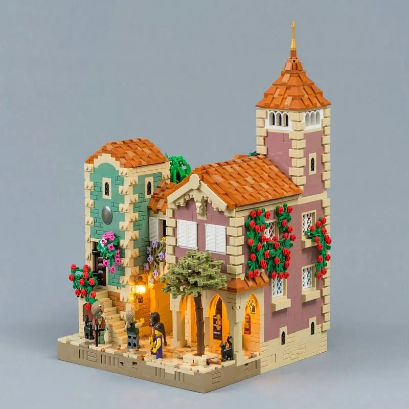 MOYU MOC Building Block Set: Street Expert City Holiday Hotel, Model 82001