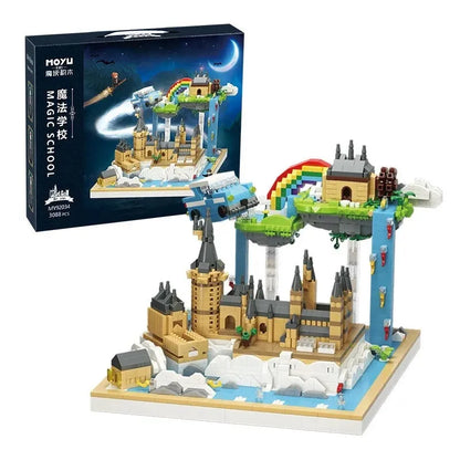 MOYU MOC Building Block Set: Harry Potter Magic School Castle MINI 92034, Model MY92034
