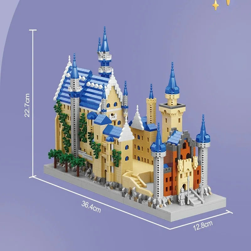 MOYU MOC Building Block Set: Neuschwanstein Castle MINI 92041, Model MY92041