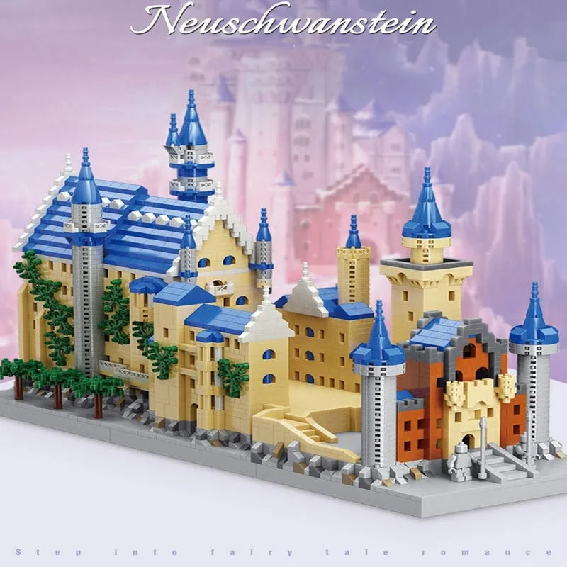 MOYU MOC Building Block Set: Neuschwanstein Castle MINI 92041, Model MY92041