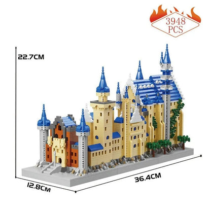 MOYU MOC Building Block Set: Neuschwanstein Castle MINI 92041, Model MY92041