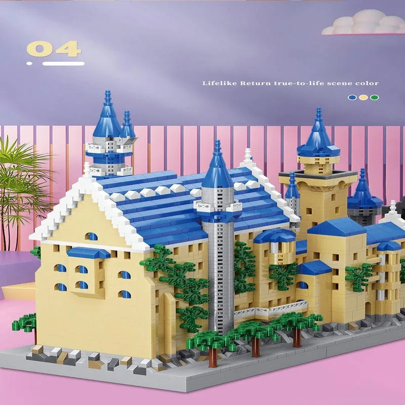 MOYU MOC Building Block Set: Neuschwanstein Castle MINI 92041, Model MY92041
