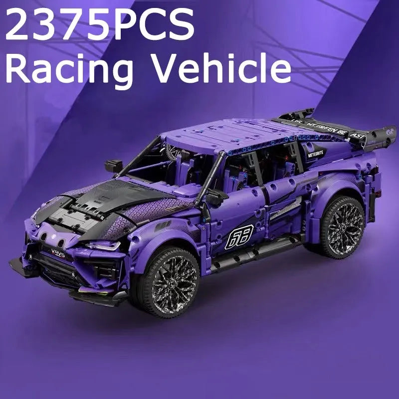 MOYU MOC Building Block Set: RC Off-Road Motorized Sports SUV, Model MY88010BPF