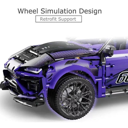 MOYU MOC Building Block Set: RC Off-Road Motorized Sports SUV, Model MY88010BPF