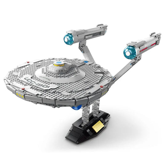 MOYU MOC Building Block Set: Spacecraft MOC Enterprise Cruiser Spaceship, Model MY89001