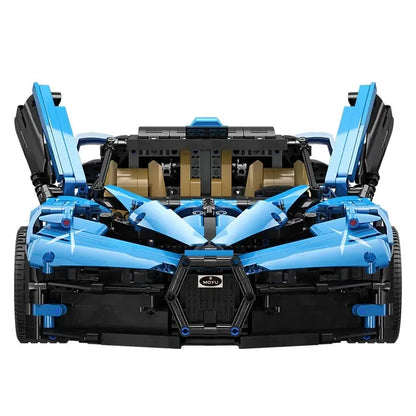 MOYU MOC Motorized Building Block Set: Bugatti Bolide Sports Car, Model MY88008