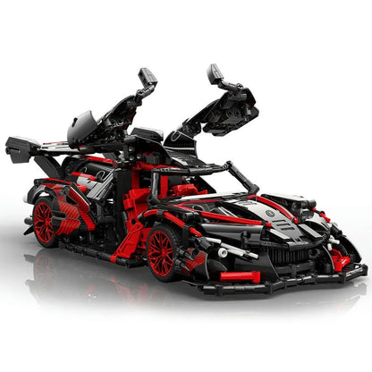 MOYU MOC Motorized Building Block Set: 88301 Sun God Racing Sports Car, Model MY88301