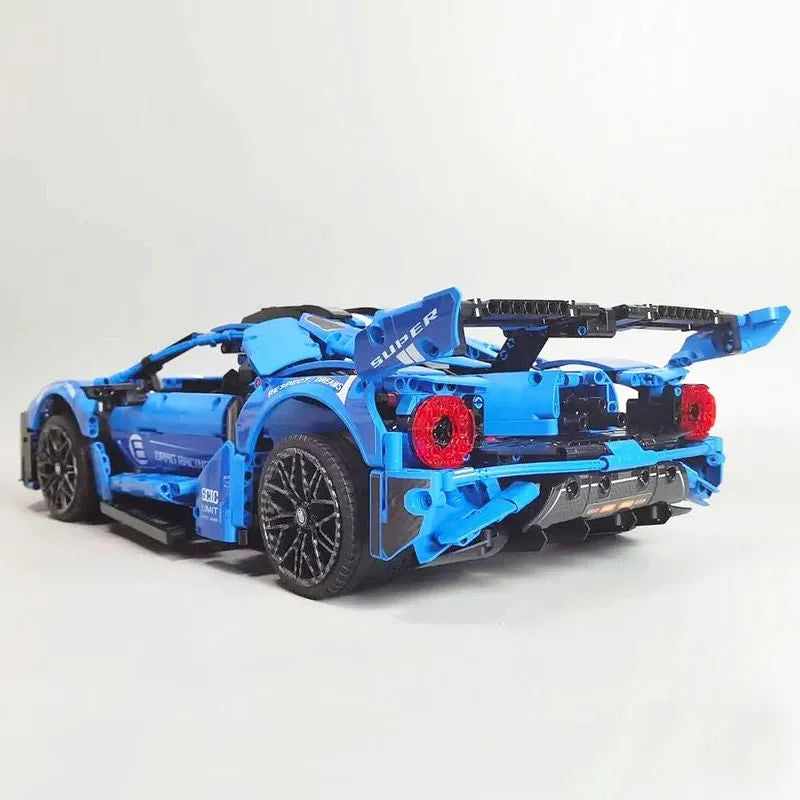 MOYU MOC Motorized Building Block Set: Concept LE GT Sports Roadster Car, Model MY88016