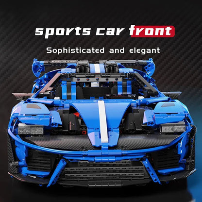 MOYU MOC Motorized Building Block Set: Concept LE GT Sports Roadster Car, Model MY88016