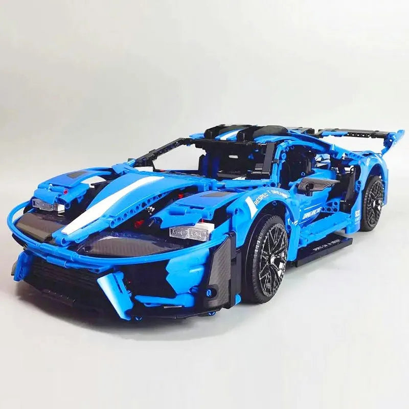 MOYU MOC Motorized Building Block Set: Concept LE GT Sports Roadster Car, Model MY88016