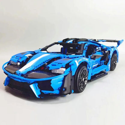 MOYU MOC Motorized Building Block Set: Concept LE GT Sports Roadster Car, Model MY88016