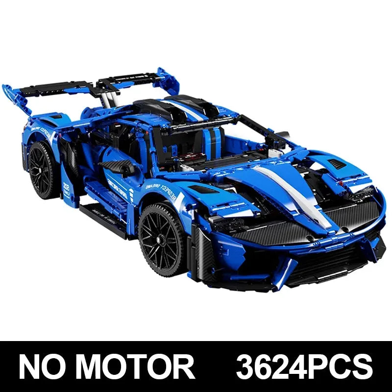 MOYU MOC Motorized Building Block Set: Concept LE GT Sports Roadster Car, Model MY88016