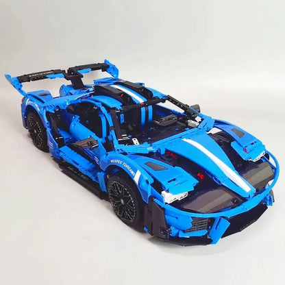 MOYU MOC Motorized Building Block Set: Concept LE GT Sports Roadster Car, Model MY88016