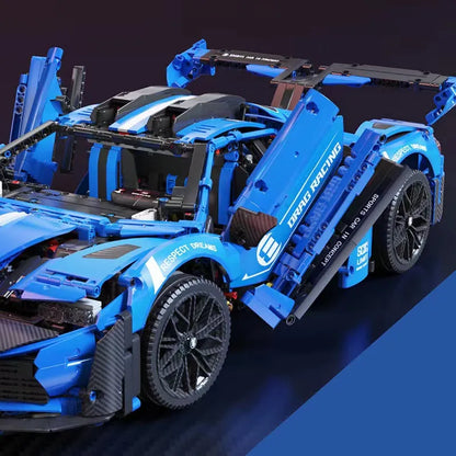 MOYU MOC Motorized Building Block Set: Concept LE GT Sports Roadster Car, Model MY88016