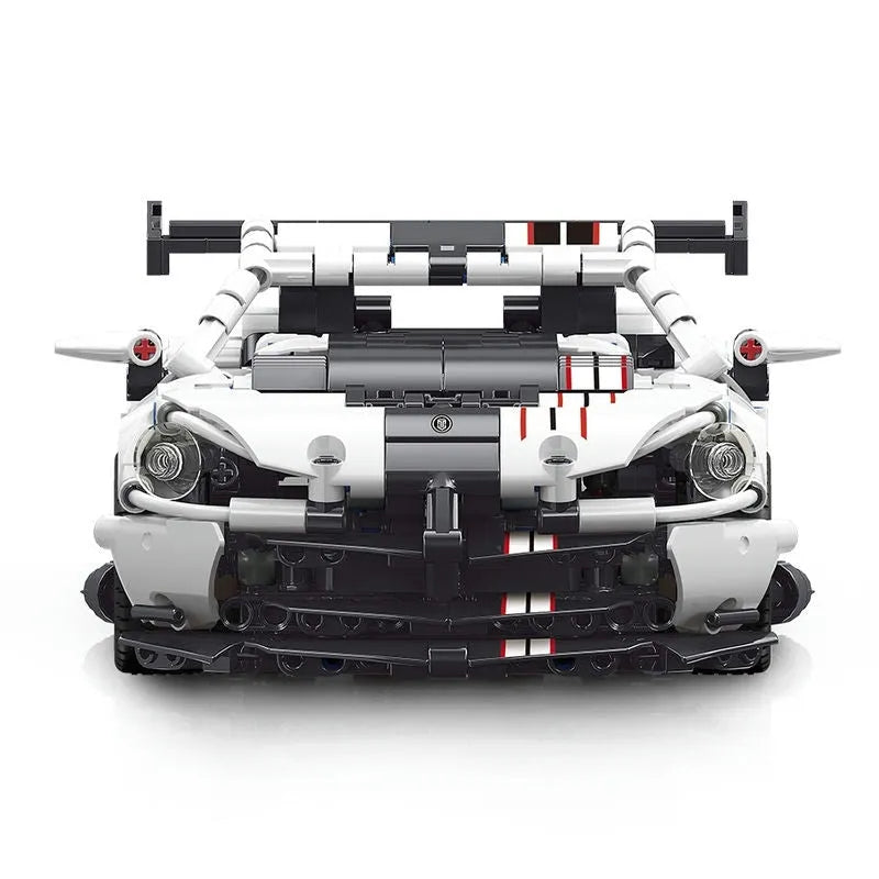 MOYU MOC Motorized Building Block Set: Dodge Viper GTR Racing Car 88317, Model MY88317