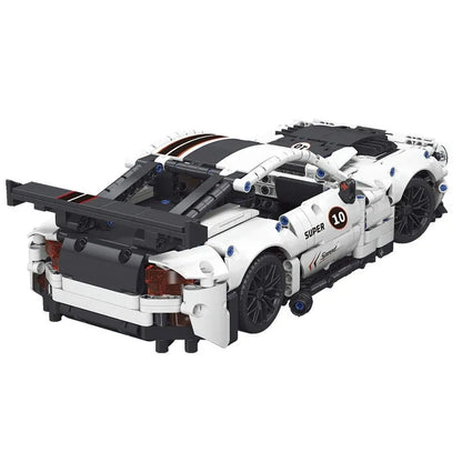 MOYU MOC Motorized Building Block Set: Dodge Viper GTR Racing Car 88317, Model MY88317