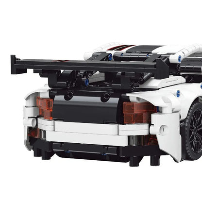MOYU MOC Motorized Building Block Set: Dodge Viper GTR Racing Car 88317, Model MY88317
