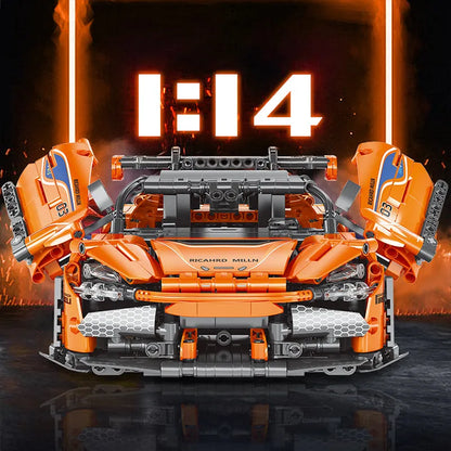 MOYU MOC Motorized Building Block Set: God Of War Drag Racing Car 88313, Model MY88313