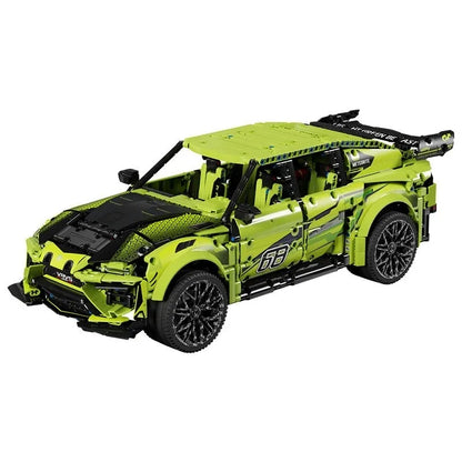 MOYU MOC Motorized Building Block Set: Off-Road Sports Car Racing SUV, Model MY88010