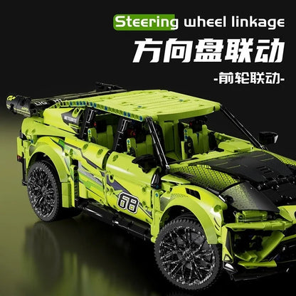 MOYU MOC Building Block Set: RC Motorized Off-Road Sports SUV, Model MY88010PF