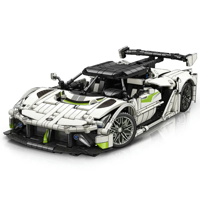 MOYU MOC Motorized Building Block Set: 88319 JESKO Racing Sports Car, Model MY88319