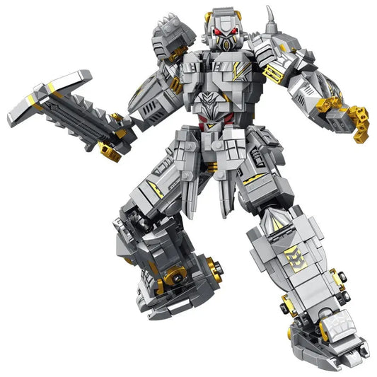 Panlos Building Block Set: Mecha Of Steel Mech Megatron Transformer Robot, Model 621024