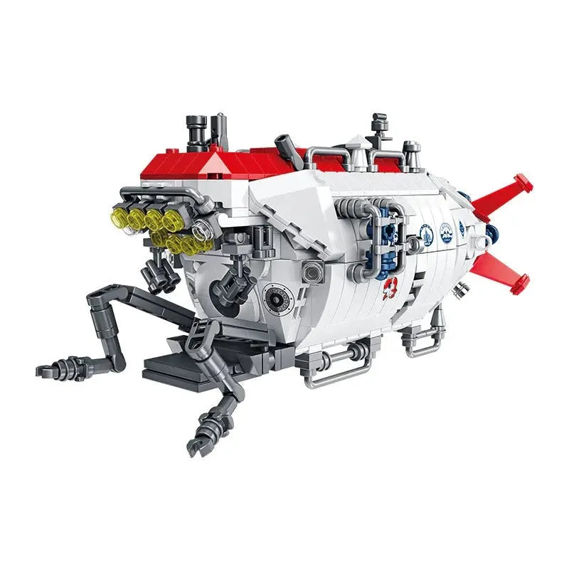 Panlos Building Block Set: Deep Sea Manned Submarine, Model 688009