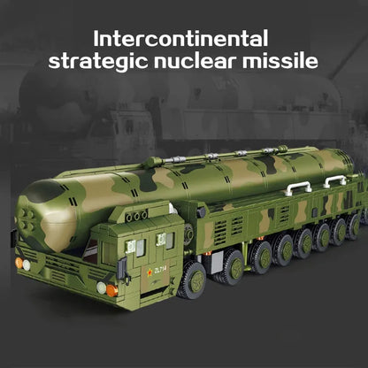 Panlos Building Block Set: DF41 Intercontinental Nuclear Missiles, Model 639009
