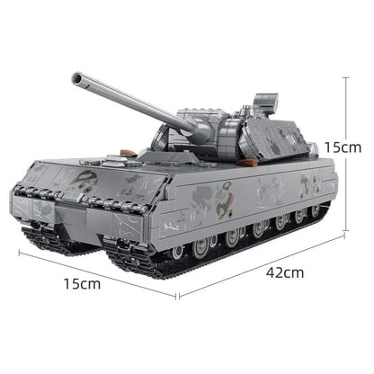 Panlos Building Block Set: German MK8 Panzer Main Battle Tank EU