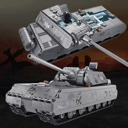 Panlos Building Block Set: German MK8 Panzer Main Battle Tank EU