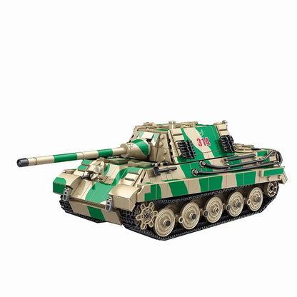 Panlos MOC Building Block Set: WW2 Jagdtiger Heavy Battle Tank, Model 632017