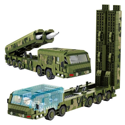 Panlos Building Block Set: WW2 DF100 Ballistic Cruise Missile, Model 639008