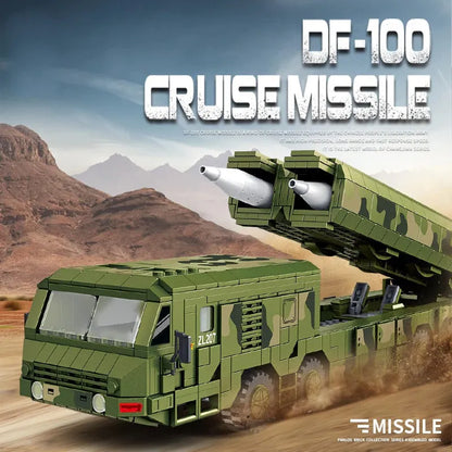 Panlos Building Block Set: WW2 DF100 Ballistic Cruise Missile, Model 639008