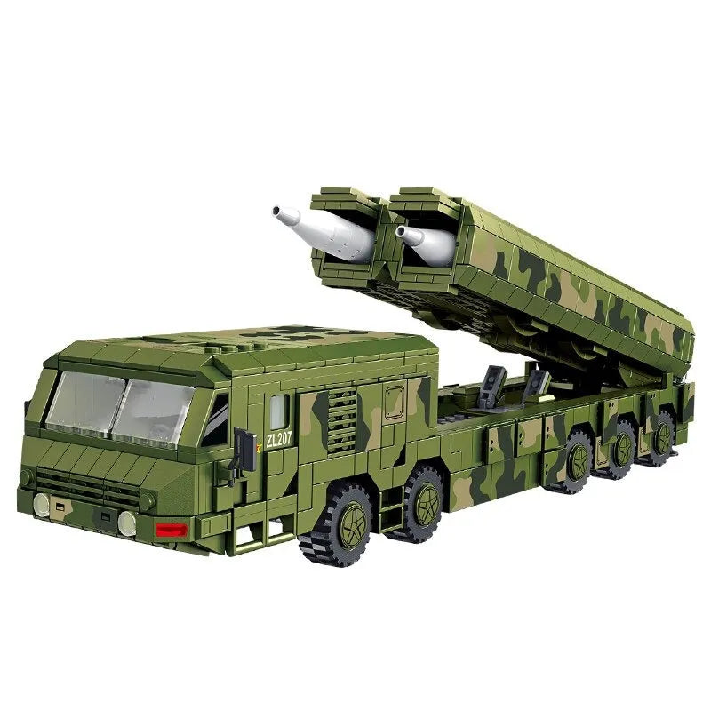Panlos Building Block Set: WW2 DF100 Ballistic Cruise Missile, Model 639008