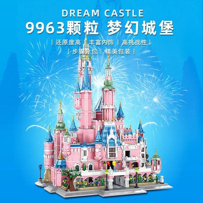 Panlos MOC Building Block Set: Girl Princess Dream Castle, Model 613003