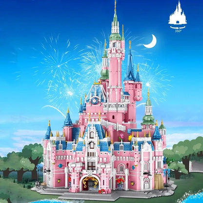 Panlos MOC Building Block Set: Girl Princess Dream Castle, Model 613003