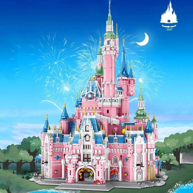 Panlos MOC Building Block Set: Girl Expert Princess MOC Dream Castle