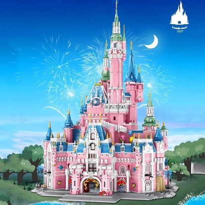 Panlos MOC Building Block Set: Girl Expert Princess MOC Dream Castle