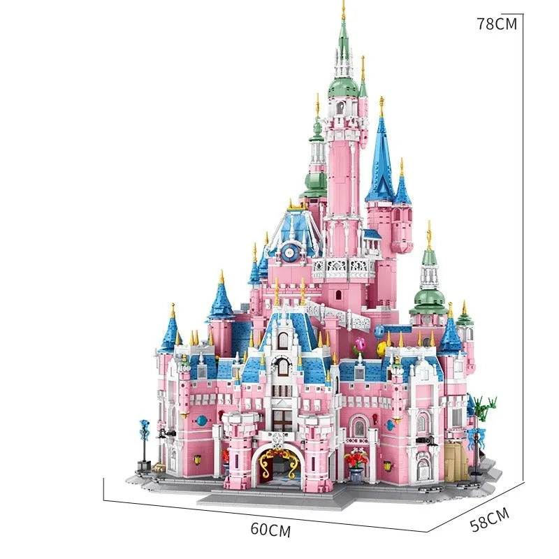 Panlos MOC Building Block Set: Girl Princess Dream Castle, Model 613003