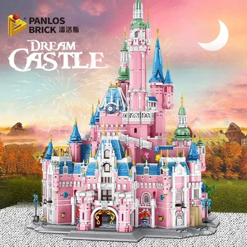 Panlos MOC Building Block Set: Girl Expert Princess MOC Dream Castle