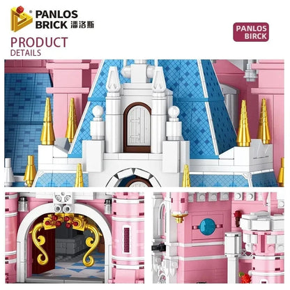 Panlos MOC Building Block Set: Girl Expert Princess MOC Dream Castle
