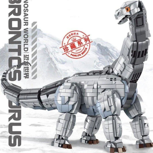 Panlos MOC Building Block Set: Dinosaur World Brontosaurus Mech 611006