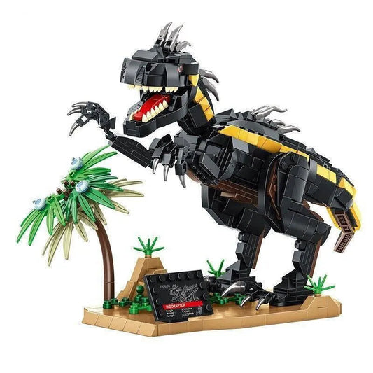 Panlos MOC Building Block Set: Dinosaur World Indoraptor Mech 611004
