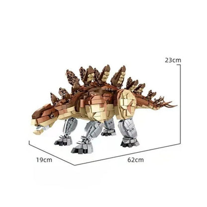 Panlos MOC Building Block Set: Dinosaur World Stegosaurus Mech 611007