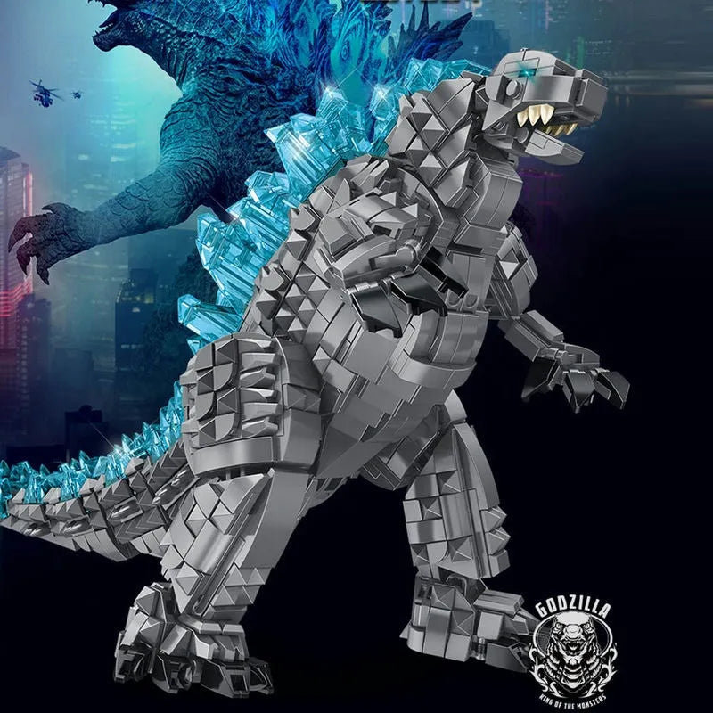 Panlos MOC Building Block Set: Idea Expert Monster Godzilla Mecha, Model 687004