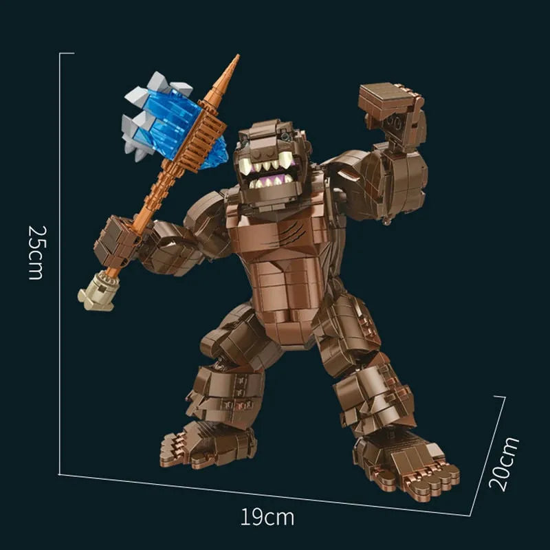 Panlos MOC Building Block Set: King Kong 687005