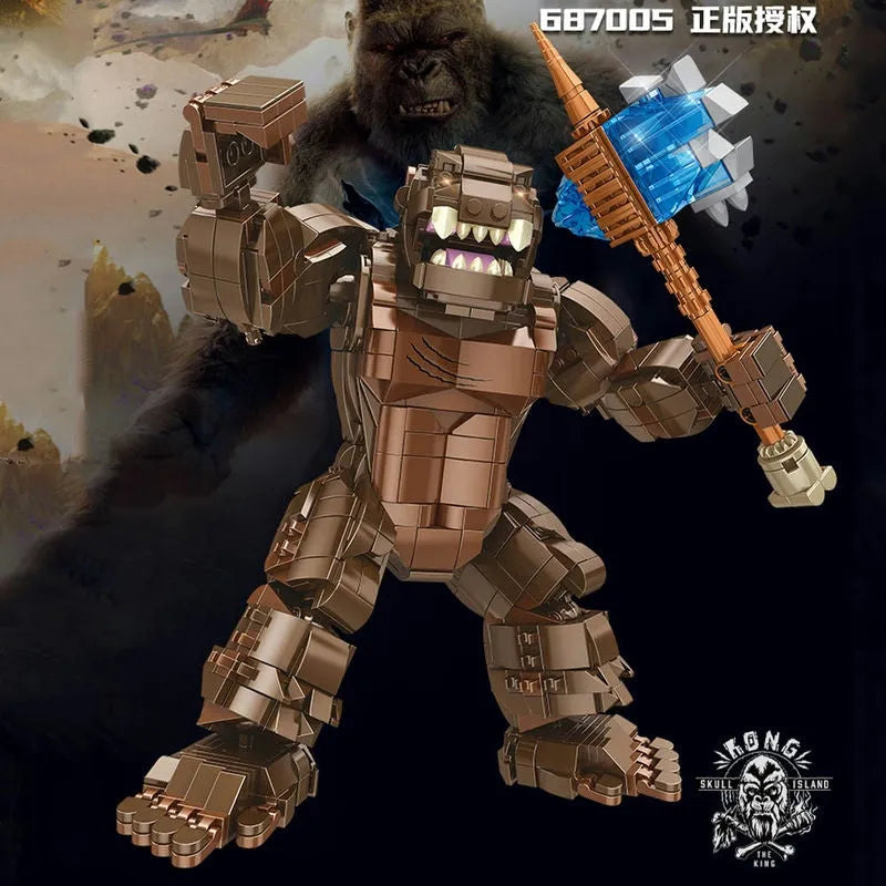 Panlos MOC Building Block Set: King Kong 687005