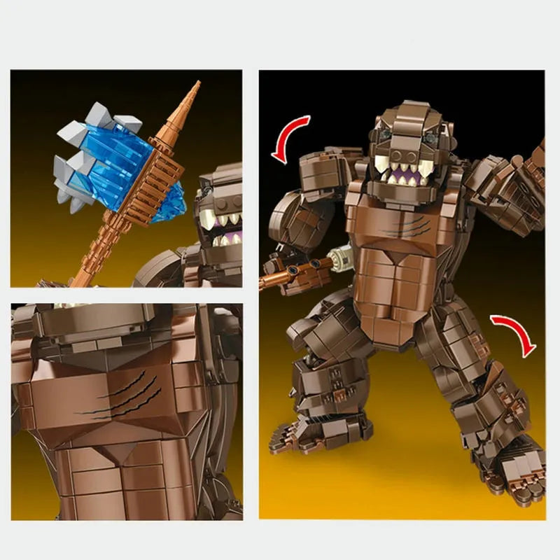 Panlos MOC Building Block Set: King Kong 687005