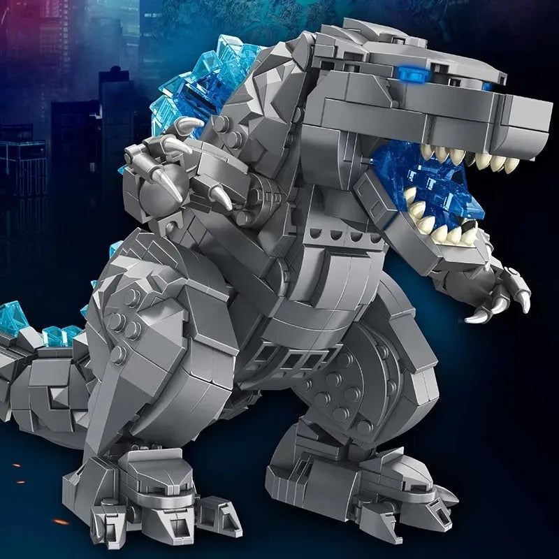 Panlos MOC Building Block Set: Monster Mecha Godzilla Q Version, Model 687301